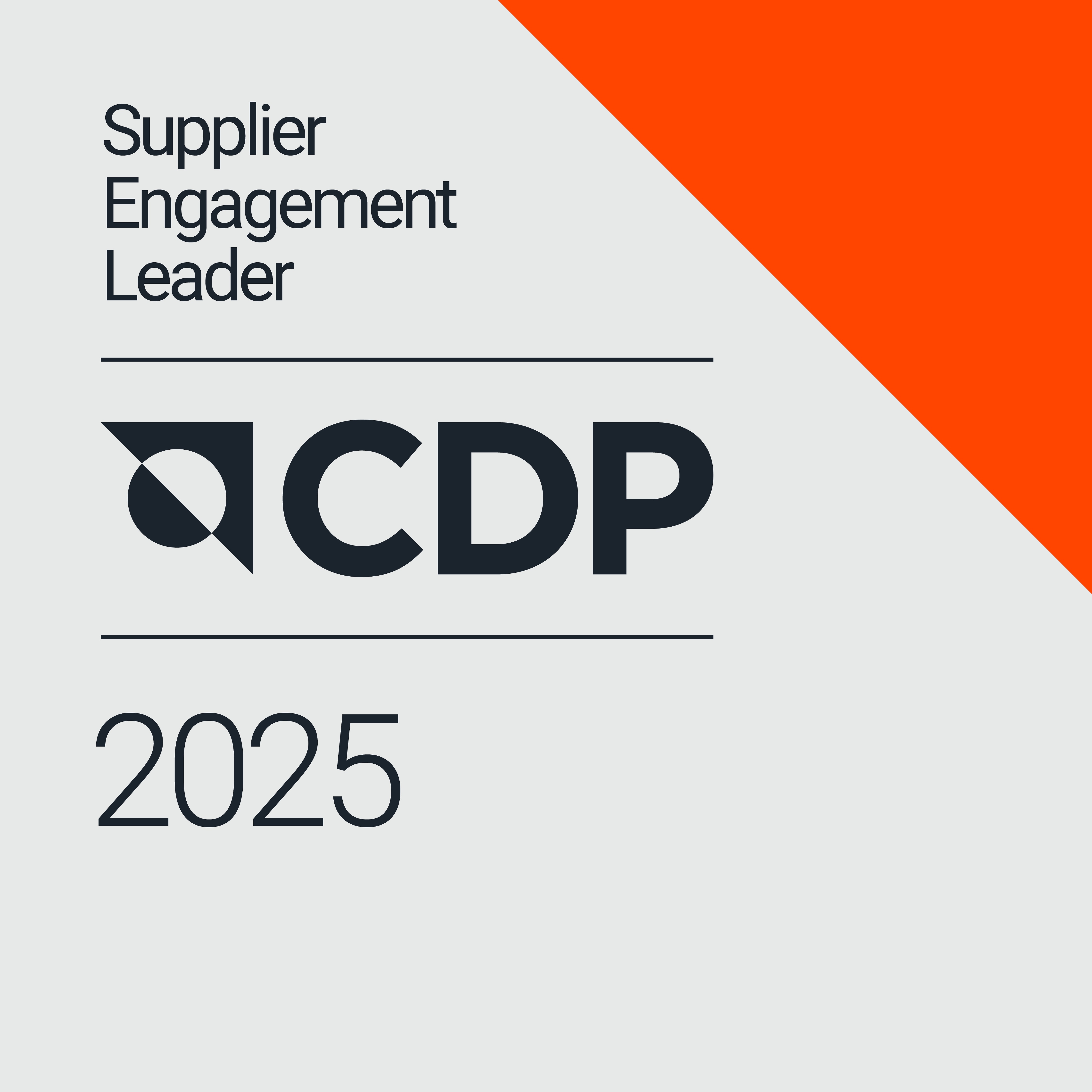 2025 CDP Supplier Engagement Assessment A List